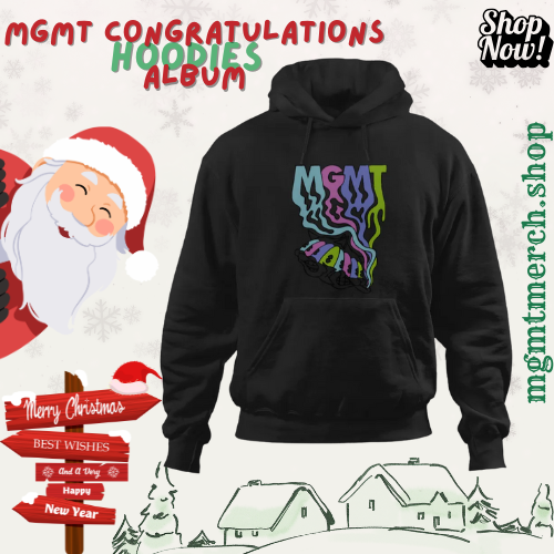 MGMT Congratulations Album Hoodies